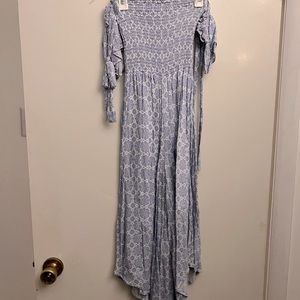 Blue skylar and Madison jumpsuit worn once